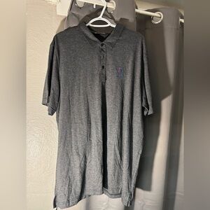 Travis Mathew Charcoal Polo Shirt